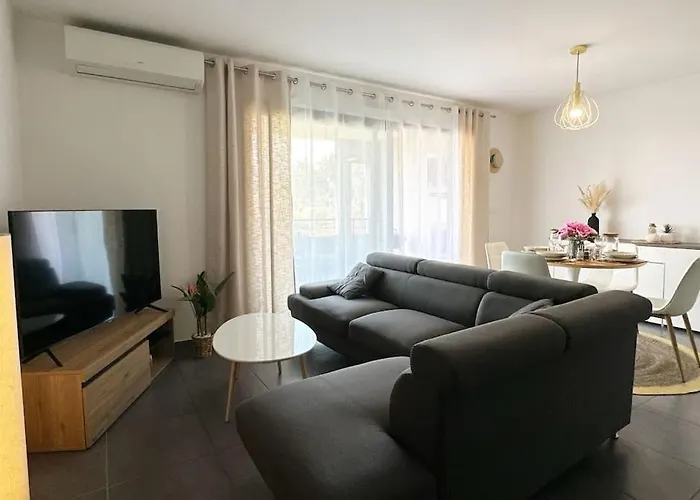 5 Min Des Plages - Appt 2 Chambres A Casa Bella
